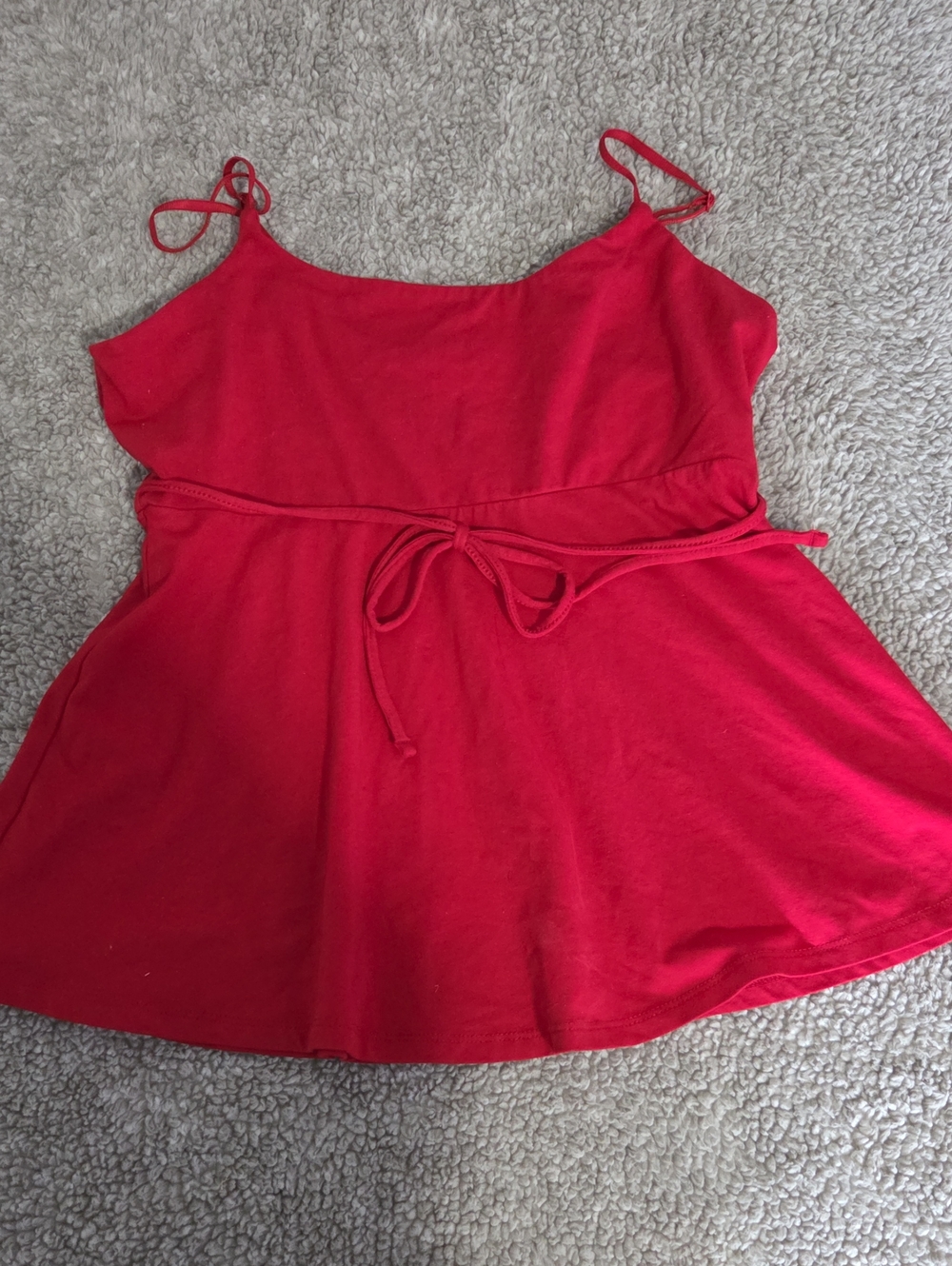 wild fable Red Tie-Waist Girls Camisole